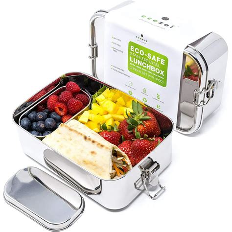 best stainless steel bento lunch box australia|eco friendly metal lunch box.